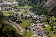 Brusio, Puschlav, Graubünden, Schweiz