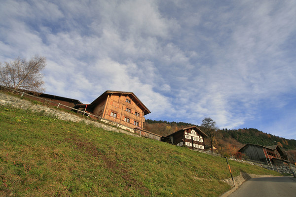 Buchen, Prättigau, Graubünden, Schweiz