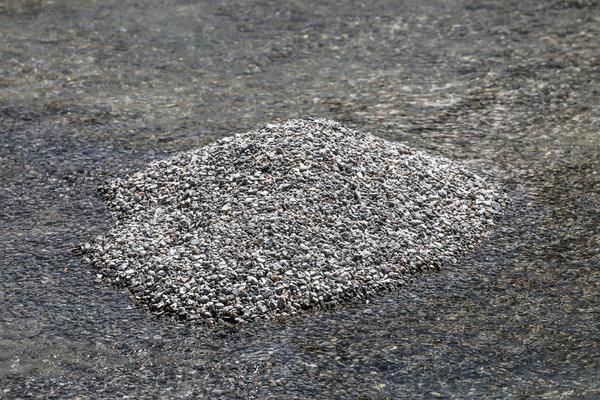 Das Kieswerk Cambrena der Costa AG auf dem Berninapass im Oberengadin in Graubünden