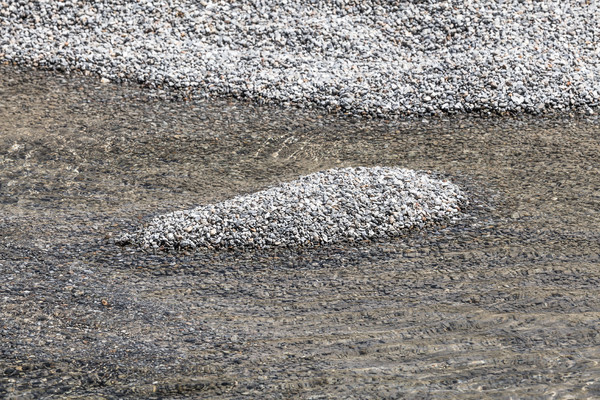 Das Kieswerk Cambrena der Costa AG auf dem Berninapass im Oberengadin in Graubünden