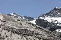 Foto: Kieswerk Cambrena, Costa AG, Cambrena, Berninapass, Oberengadin, Graubünden, Schweiz