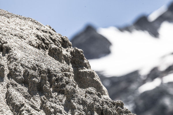 Das Kieswerk Cambrena der Costa AG auf dem Berninapass im Oberengadin in Graubünden