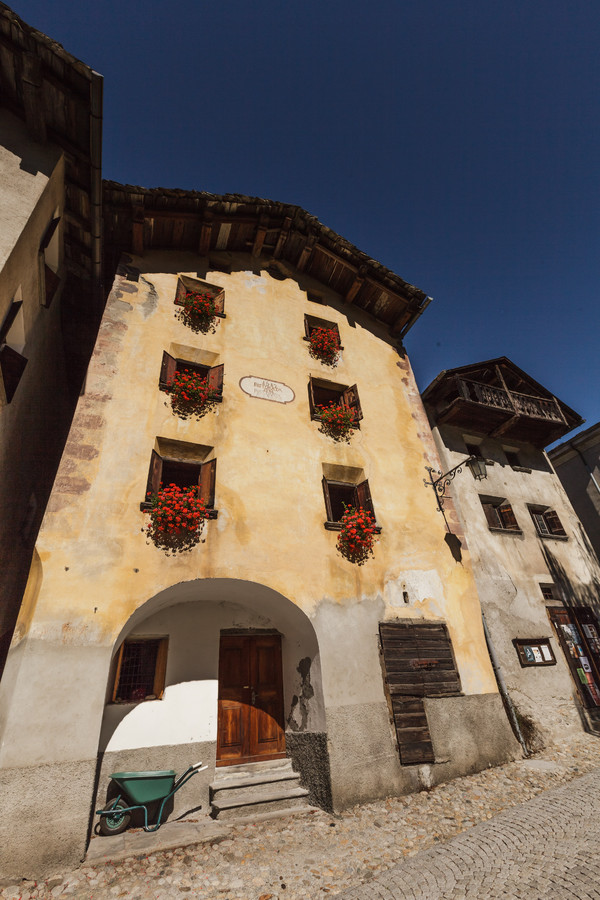 Castasegna im Bergell, Graubünden, Schweiz