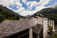Foto: Castasegna, Val Bregaglia, Bergell, Graubünden, Schweiz