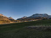 Foto: Celerina, Oberengadin, Graubünden, Schweiz