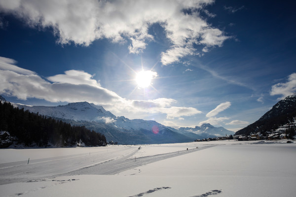 Champfer, Oberengadin, Engadine, Graubünden, Schweiz, Switzerland