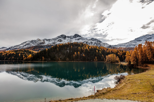 Champfer, Oberengadin, Engadine, Graubünden, Schweiz, Switzerland