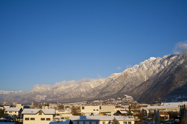 Wintermorgen in Chur