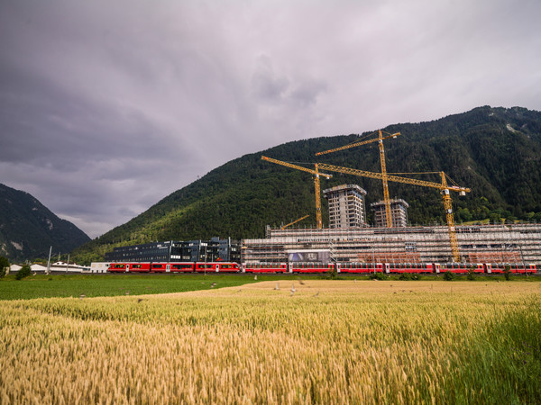 Baustelle in Chur