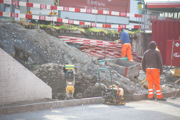 Baustelle, City West, Chur, Rheintal, Graubünden, Schweiz, Switzerland