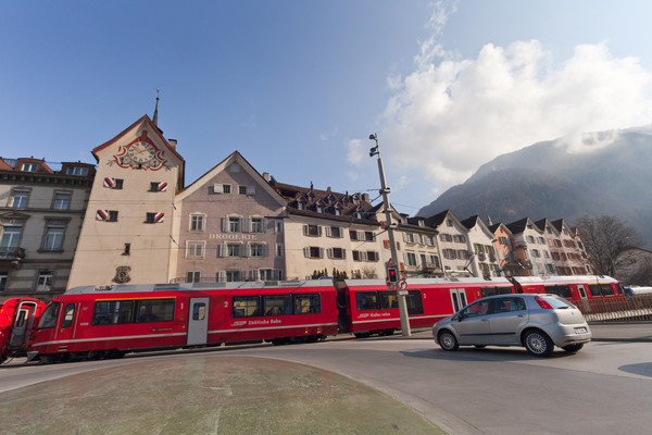 Churer Obertor, Chur, Rheintal, Graubünden, Schweiz, Switzerland