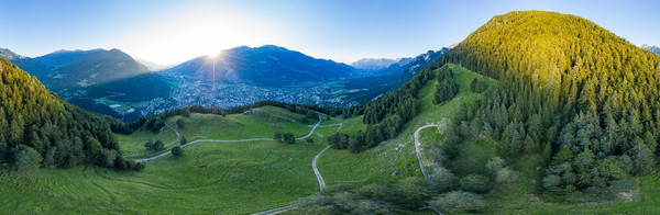 Chur, Mittenberg, Rheintal, Graubünden, Schweiz, Switzerland