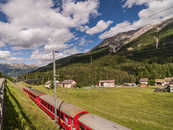 Cinuos-chel, Engadin, Graubünden, Schweiz