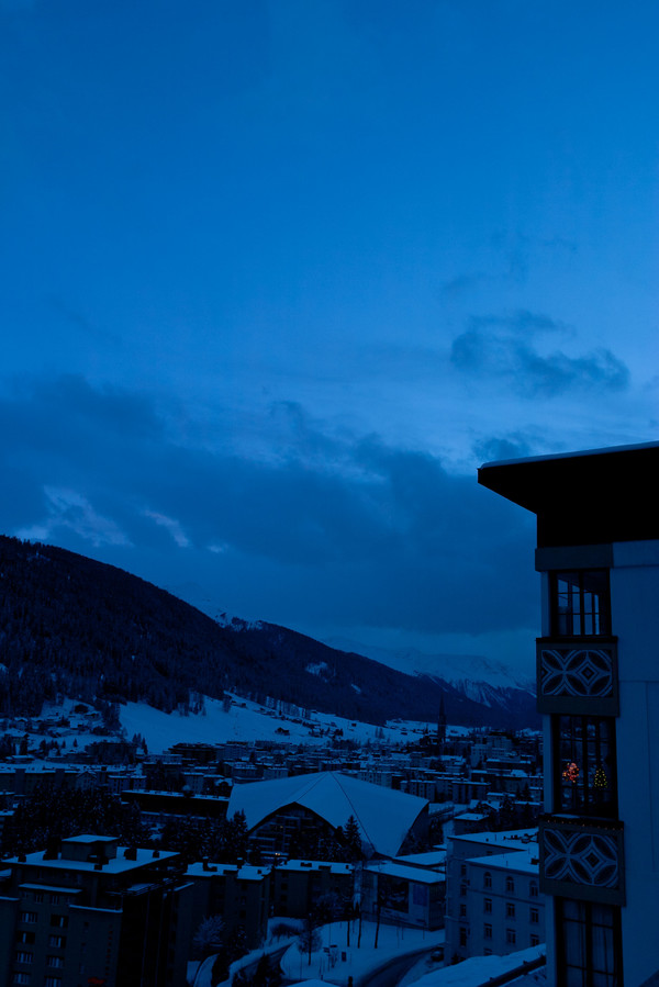 Alpenstadt; Davos; Graubünden; Schweiz; Hotel, Tourismus, Winter
