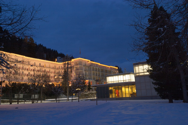 Alpenstadt; Davos; Graubünden; Schweiz; Hotel, Tourismus, Winter, hotel Belvedere