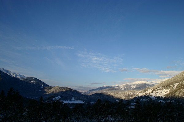 Blick Richtung Bündner Oberland