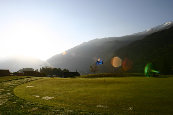 Golfplatz von Domat/Ems, Graubünden