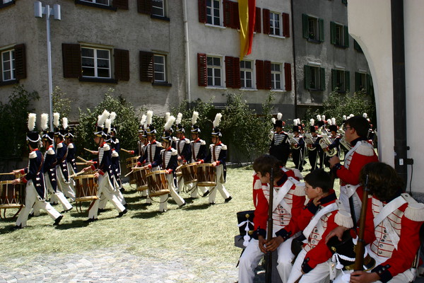 Prozession in Domat/Ems, Graubünden