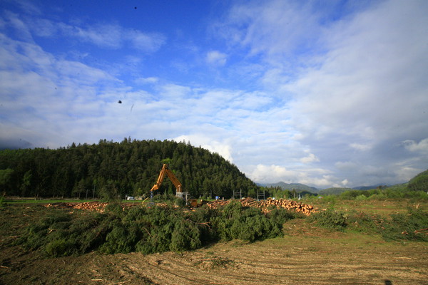 Im Bau, Holzwerk Stallinger in Domat/Ems