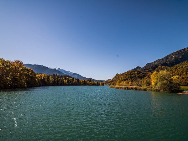 Herbststimmung bei Domat/Ems in Graubünden