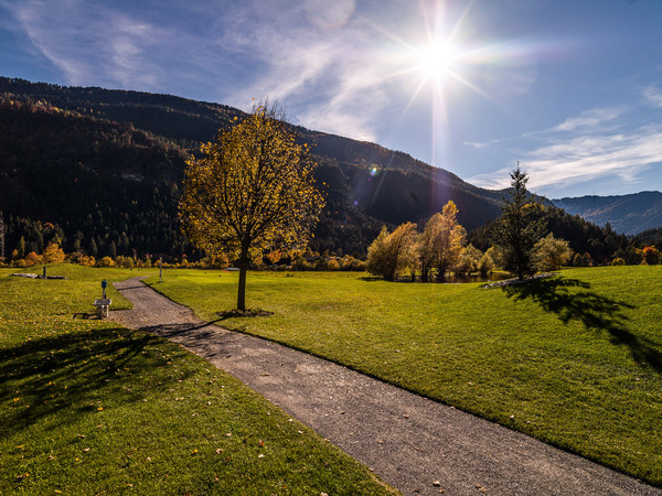 Herbststimmung bei Domat/Ems in Graubünden