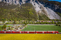 Foto: Felsberg, Rheintal, Graubünden,