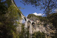 Foto: Filisur, Albulatal, Graubünden, Schweiz