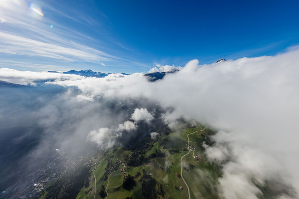 Ballonfahrt von Flims nach Flerden