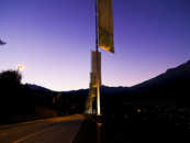 Foto: Abendstimmung in Flims, Graubünden