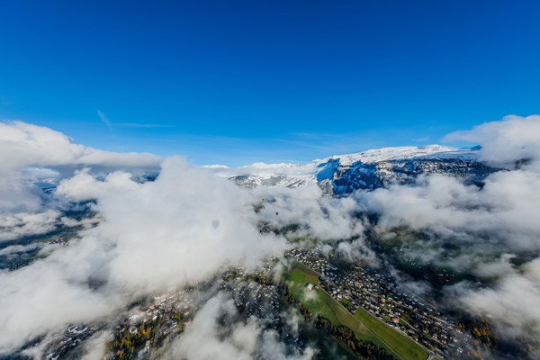 Ballonfahrt von Flims nach Flerden