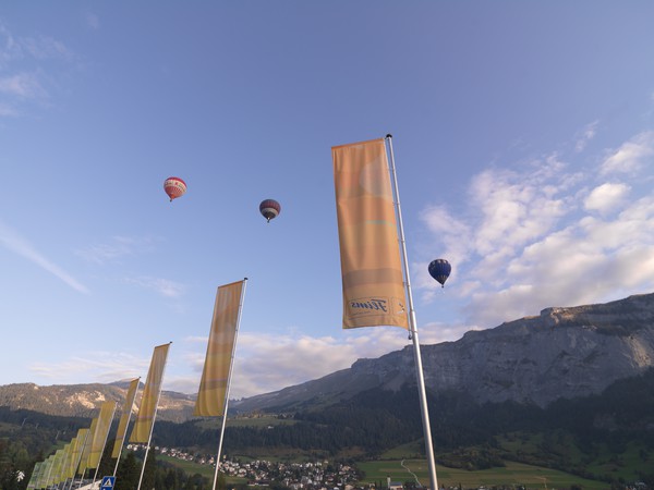 Internationale Ballonwoche in Flims