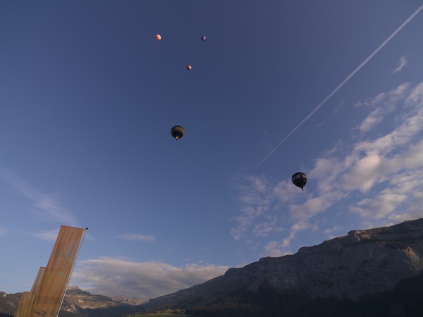 Internationale Ballonwoche in Flims