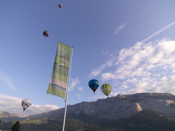 Internationale Ballonwoche in Flims