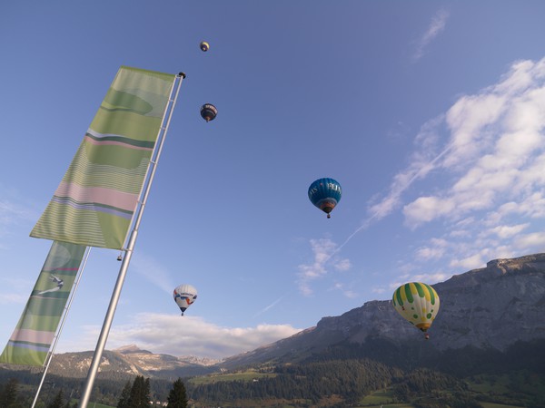 Internationale Ballonwoche in Flims