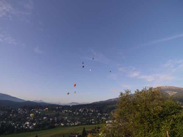 Internationale Ballonwoche in Flims