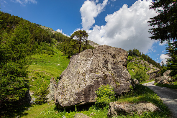 Ftan, Unterengadin, Graubünden, Schweiz