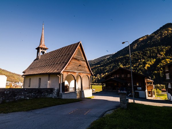 Kirchlein bei Gravas, Trun im Bündner Oberland