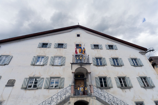 Haus zum Rosengarten (Ott) mit Kultarchiv, Grüsch im Prättigau, Graubünden
