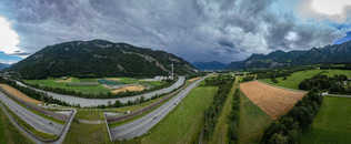 Foto: Haldenstein, Rheintal, Graubünden,