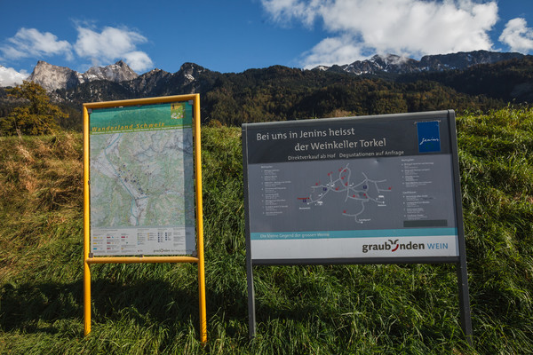 Jenins in der Bündner Herrschaft, Graubünden