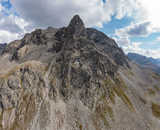 Piz da las Coluonnas, Julierpass, Engadin, Graubünden, Schweiz