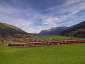Foto: Klosters Dorf, Prättigau, Graubünden, Schweiz