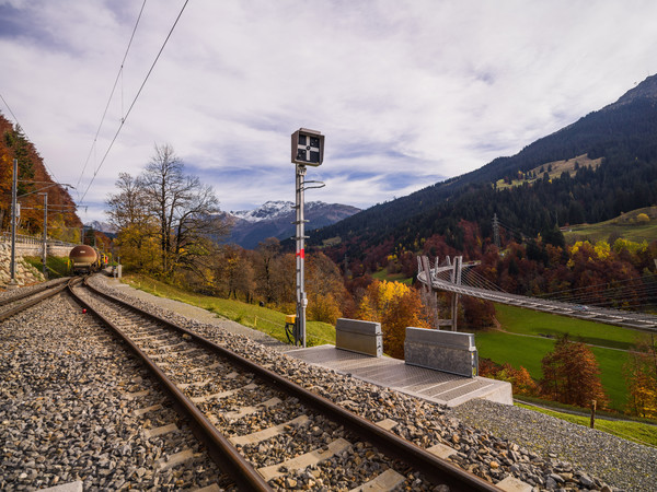 Bei der Sunnibergbrücke bei Serneus-Auji zwischen Saas und Klosters-Dorf, Graubünden