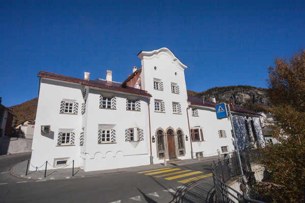 Haus Albertini (Chesa Albertini), La Punt, Oberengadin, Engadine, Graubünden, Schweiz, Switzerland