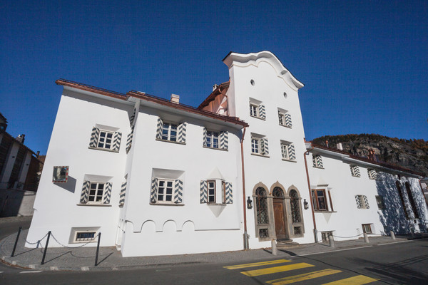 Haus Albertini (Chesa Albertini), La Punt, Oberengadin, Engadine, Graubünden, Schweiz, Switzerland