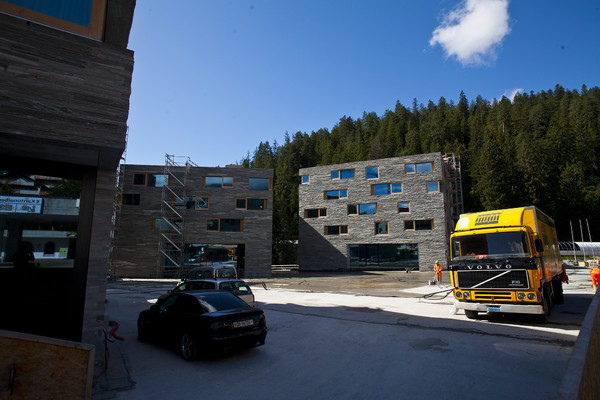 Hotel in Murschetg, Laax, Graubünden, Schweiz