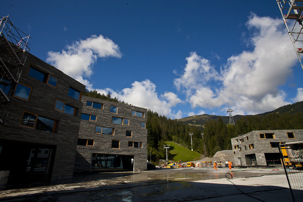 Hotel in Murschetg, Laax, Graubünden, Schweiz