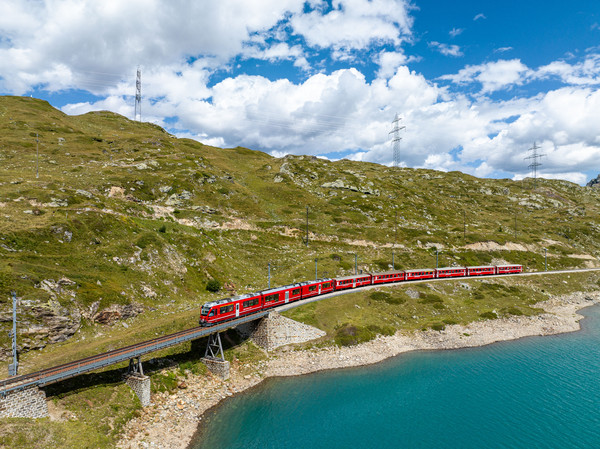 Berninapass, Oberengadin, Graubünden, Schweiz, Switzerland