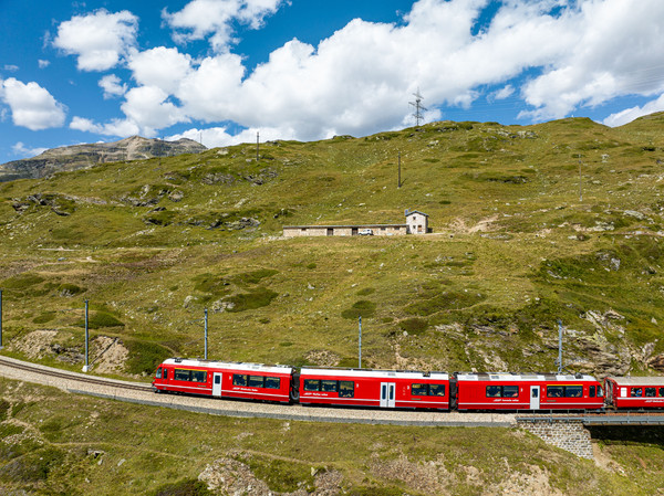 Berninapass, Oberengadin, Graubünden, Schweiz, Switzerland