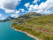 Foto: Berninapass, Oberengadin, Graubünden, Schweiz